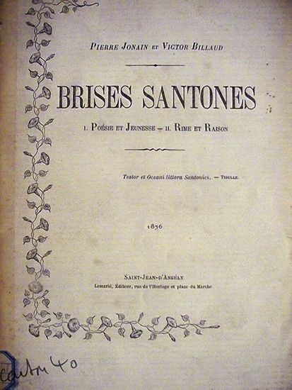 Brises Santones / Visuel : D.R.