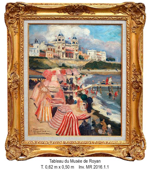 Gaston Balande・1880-1971, peintre saintongeais. / Visuel : D.R.
