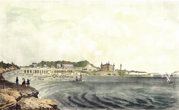 Conche de Pontaillac - Vue prise du côté Nord-Ouest / coll. M. Sicard