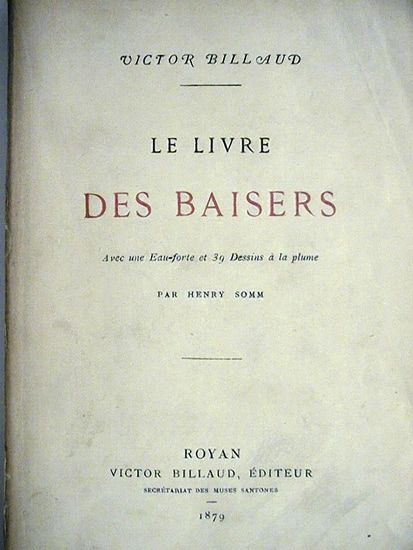 Le Livre des Baisers / Visuel : D.R.