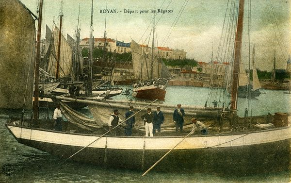 Départ pour les régates. / Visuel : D.R.