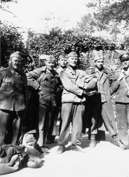 Des prisonniers allemands. / Coll. E. Renoux