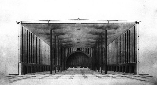 Église Notre-Dame de France à Bizerte (1953). / Fonds-Lafaille AN/IFA