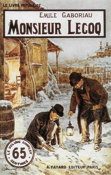 Émile Gaboriau・le père du roman policier / Visuel : D.R.