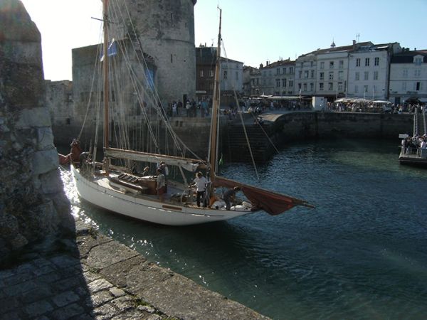 Le Minahouët au port de La Rochelle. / Visuel : D.R.