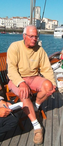 Jack Briois, Voiles d'Iroise・Expo « Les pilotes de la Gironde » / Photo Bernard Mounier