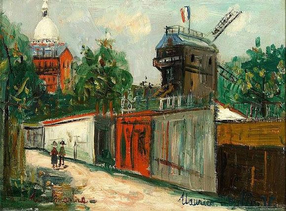 peinture d'Utrillo / Visuel : D.R.