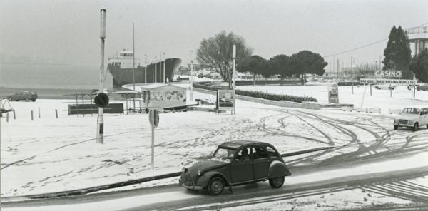 Royan, la Grande Conche - Sam. 11 Fév. 1978 / Photo : Yves Delmas