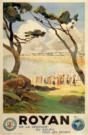 De la verdure, du soleil, tous les sports, par Lucien Péri, 1934, 100 x 60 cm, Imp. Chaix, Paris / Visuel : D.R.