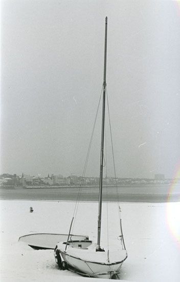 Royan, vue du Casino Municipal - - Sam. 11 Fév. 1978, 11 H / Photo : Yves Delmas