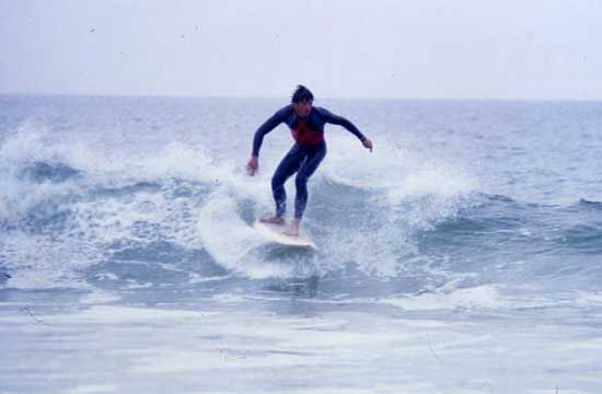 Thierry Fernandez, vainqueur du Lacanau Pro / Visuel : D.R.
