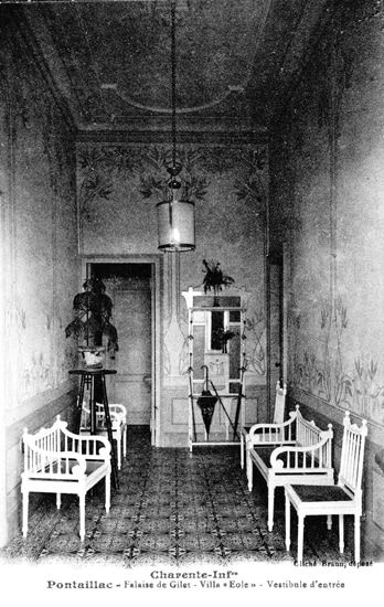 Villa Éole - vestibule d'entrée / Visuel : D.R.