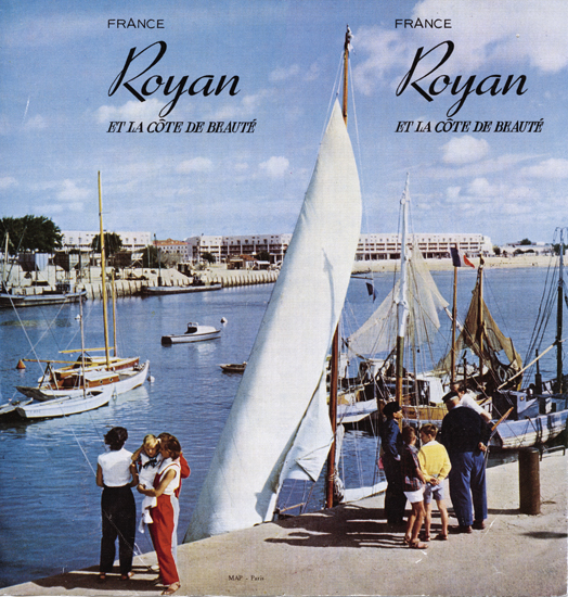 Affiche, Publicité, présentant Royan et sa côte de beauté