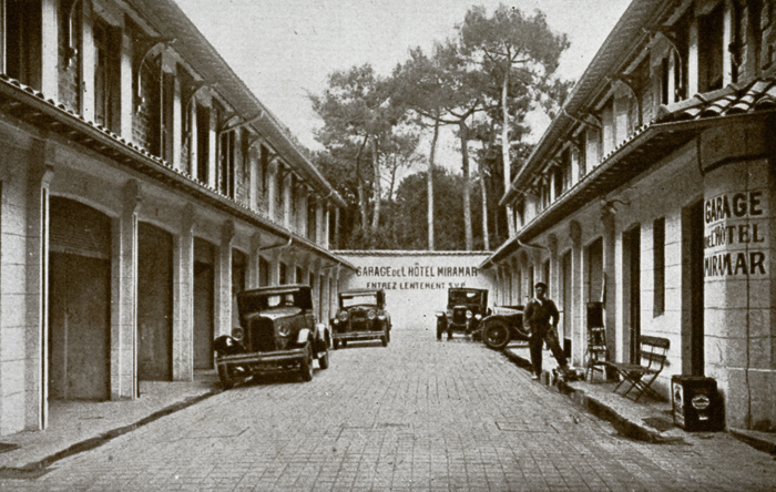 Garages du Miramar, années 1920-1930