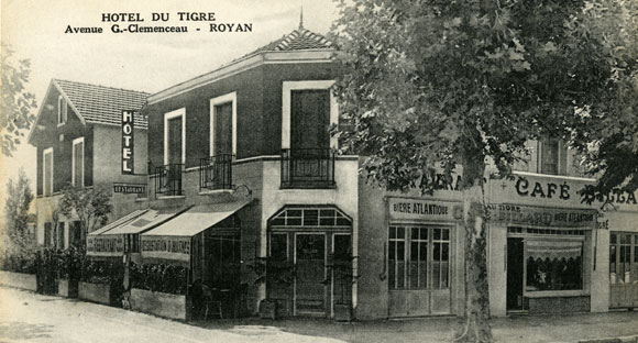 L'hôtel du tigre à royan au début du XXe