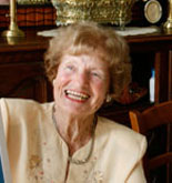 Lucienne, l'une des jumelles les plus âgées au monde