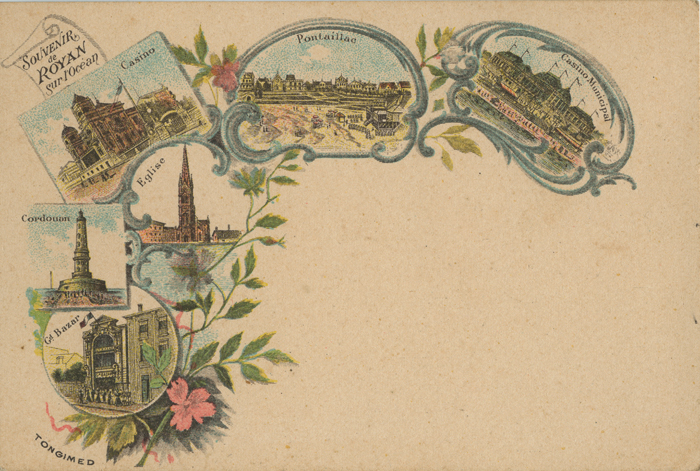 Carte postale fantaisie d'avant-guerre.
