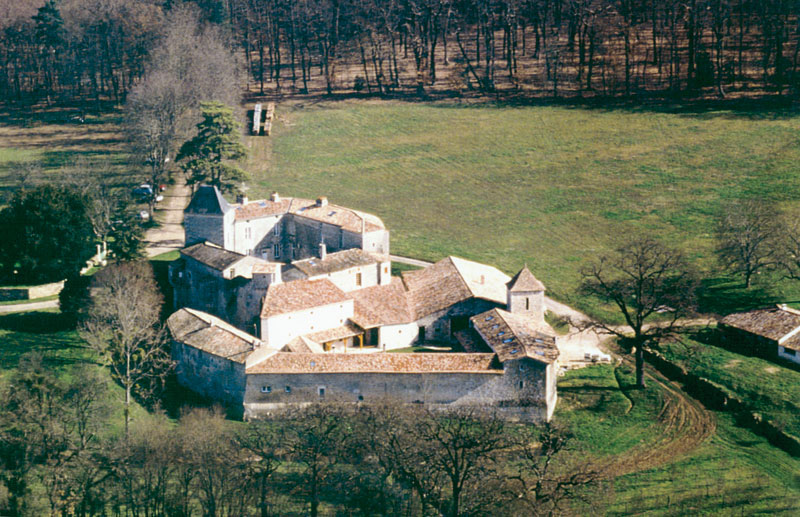 Vue du château d'Ardenne où le sieur de Mons passa les dernières années de sa vie.