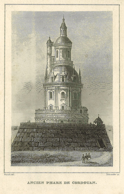 gravure phare cordouan 1611