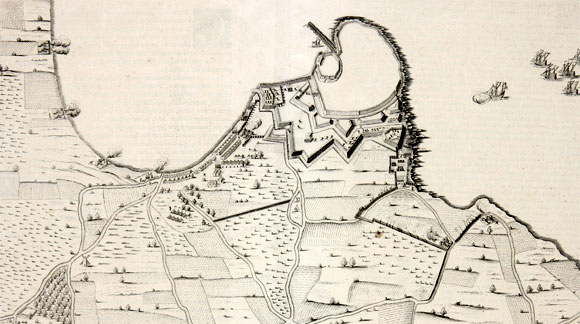 Plan des fortifications de Royan