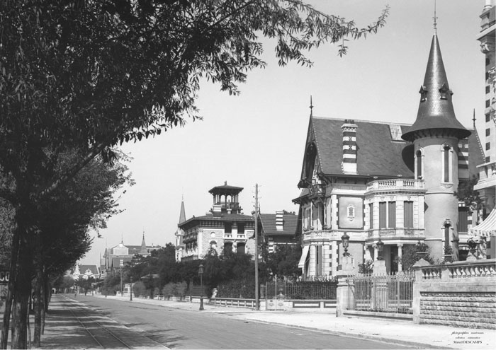 Royan 1900. La villa Marguerite, sur le Boulevard Garnier.