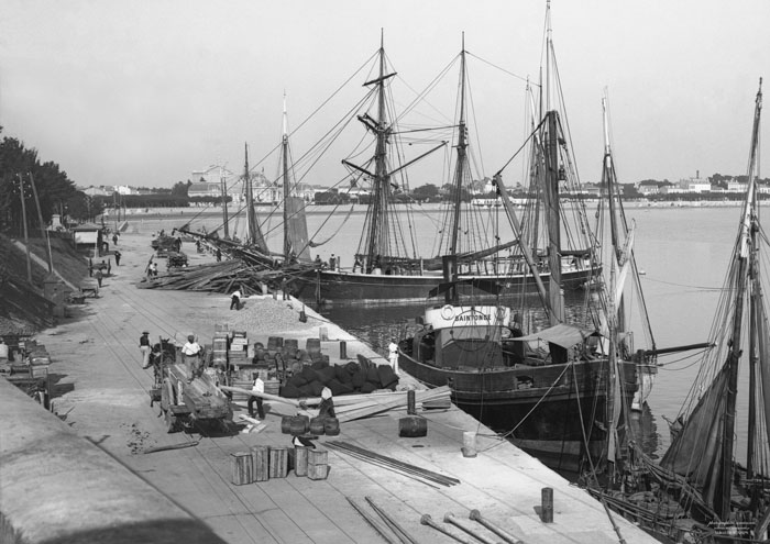 Royan 1900, le port 2