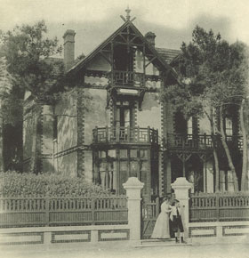 Villa le Paradou à Royan, au début du XXe siècle