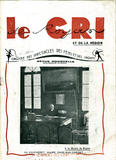 Revue mensuelle le cri, organisant des spectacles à Royan-1936