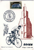 Carte postale de Guy Clement- 1968, Publicité pour le tour de France.