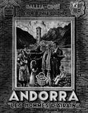 Affiche du film Andorra ou les hommes d'airain - 1942