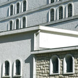 Detail eglise Notre-Dame Assomption - architecture royan 1950
