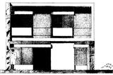 Facade arriere, villa - architecture royan 1950 (1)