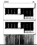 Facade avant, maison de ville - architecture royan 1950 (2)