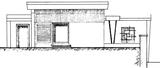 Facade laterale - architecture royan 1950