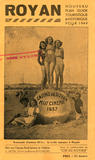 Journal publicitaire pour l'élection de Miss cinéma en 1937.