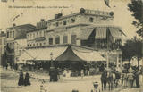 Nadu MARSAUDON Carte postale café des bains royan 1914