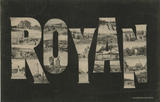 Carte postale, publicité de Royan-1905