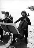 Concert sur la plage de Royan de l'Orchestre de Chambre de la radio et la télévision iraniennes,1972