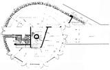 Plan au sol, gare routiere - architecture royan 1950