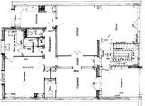 Plan du 1er etage, maison de ville - architecture royan 1950