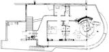 Plan du 1er etage, villa - architecture royan 1950 (1)