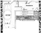 Plan du rez-de-chaussee - architecture royan 1950
