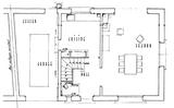 Plan du rez-de-chaussee, villa - architecture royan 1950 (1)