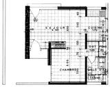 Plan du rez-de-chaussee, villa - architecture royan 1950 (2)
