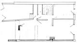 Plan du rez-de-chaussee, villa Ar de lu - architecture royan 1950