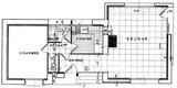 Plan du rez-de-chaussee, villa Kirou Play - architecture royan 1950