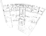 Plan du rez-de-chaussée, villa l'Ameyo - architecture royan 1950