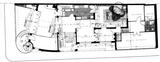 Plan du rez-de-chaussee, villa le vent du large - architecture royan 1950