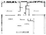Plan un appartement, villa - architecture royan 1950
