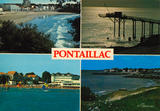Carte postale de Pontaillac accompagné de belles photos.